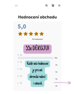Za každým hodnocením je skutečný příběh. A i když se někdy něco nepovede, vždy to řeším tak, aby to pro vás dobře dopadlo...