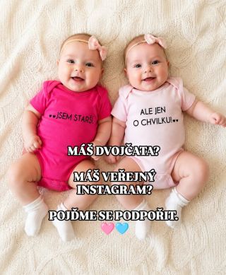 👯‍♀️ RODIČE DVOJČAT, POJĎME SE PODPOŘIT! 🤍 Máte dvojčata a veřejný Instagramový profil? Pojďme se navzájem propojit! 🫶...