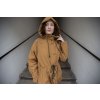 Kabát Leaves měděný XL