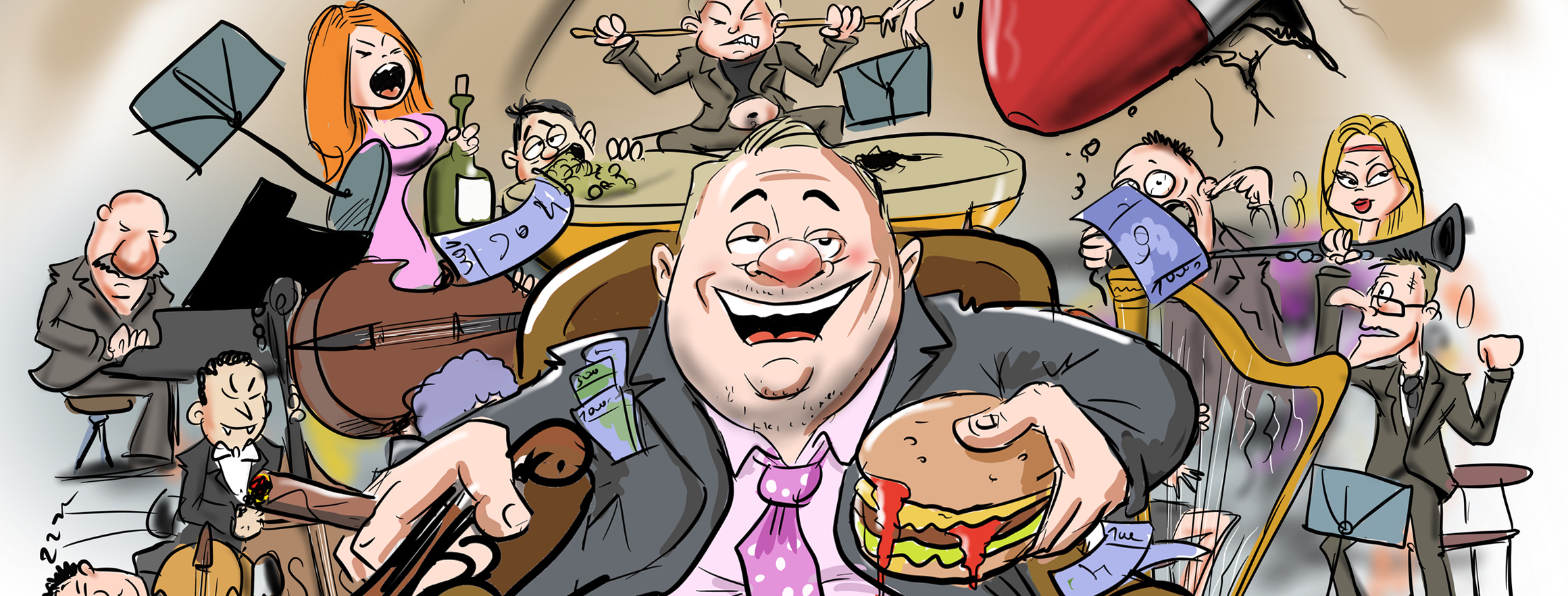 EGOLAND unplugged cartoon web