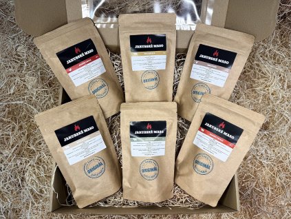 DÁRKOVÉ BALENÍ - 6x50g HOVĚZÍ a KUŘECÍ sušená masa