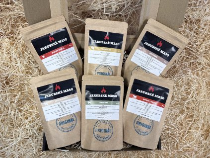 DÁRKOVÉ BALENÍ - 6x20g HOVĚZÍ a KUŘECÍ sušená masa