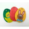 dřevěné vajíčko, vajíčko z překližky, velikonoce, velikonoční,easter egg, DIY, kreativní,