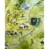 Mapa Středozemě 61x91cm