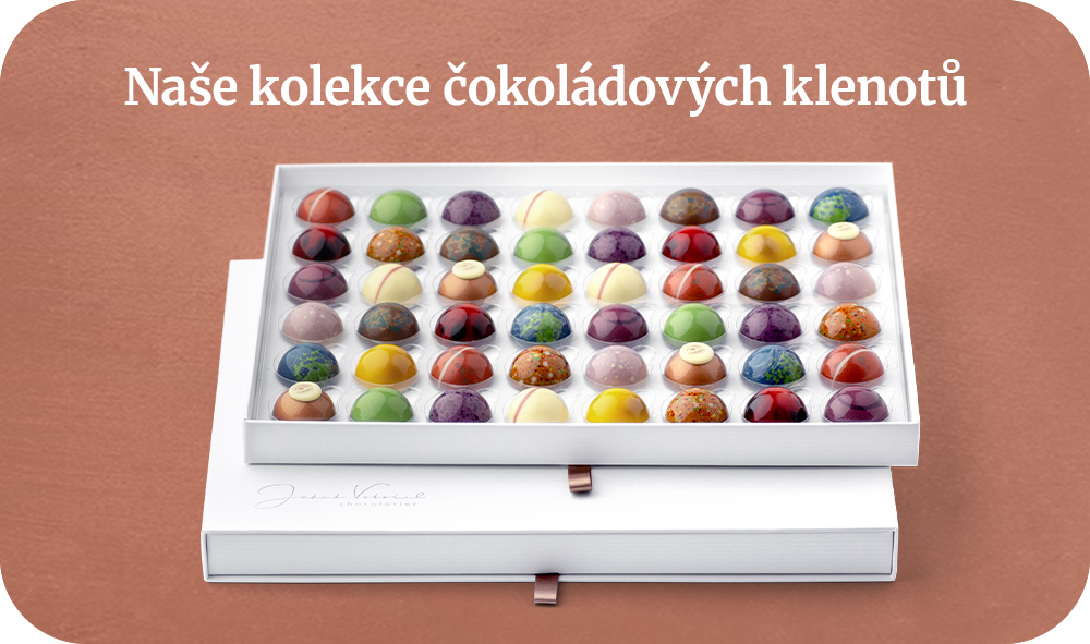 Jakub Vobořil chocolatier - aktuální kolekce čokoládových pralinek a jejich složení