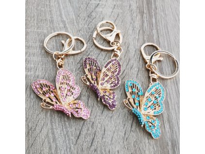 29349 klicenka privesek na klice motyl 1730