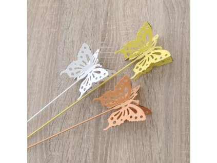 29673 kovovy zapich motyl 2522