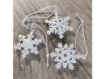 Kovová vločka, hvězda závěs [2846]