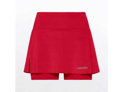 club basic skort girls red