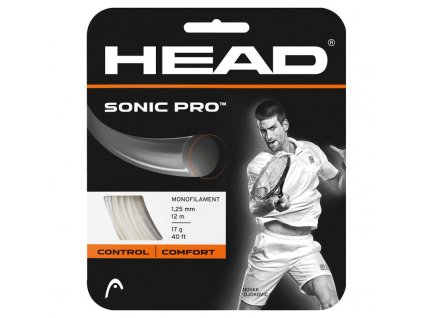 Tenisový výplet Head SONIC PRO 12m (Barva Černá, Průměr 1,30)