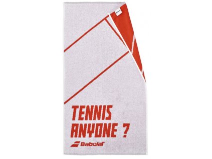 babolat medium towel white cherry tomato 1