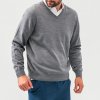head pullover men grey melange