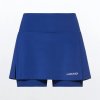 club basic skort girls royal blue