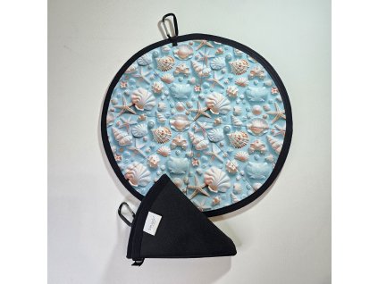 Podsedák-mušľa tyrkys