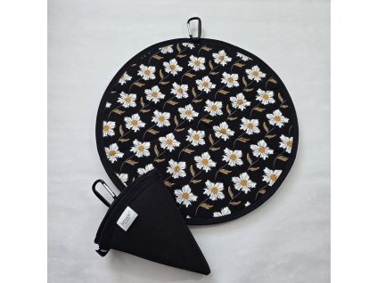 Podsedák-bielo čierny kvet