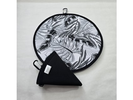 Podsedák-monsteera šedá