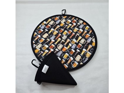 Podsedák-poháre piva