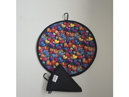 Podsedák-srdce farebné