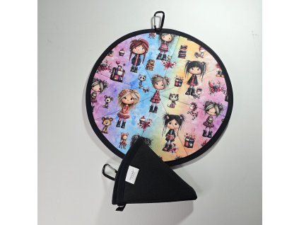 Podsedák-dievča farebné