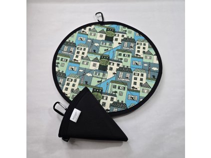 Podsedák-dom zelený