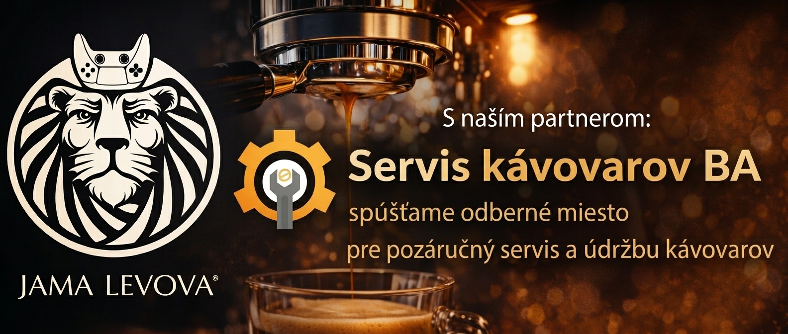 Jama Levova – S naším partnerom: Servis kávovarov BA – spúšťame odberné miesto pre pozáručný servis a údržbu kávovarov