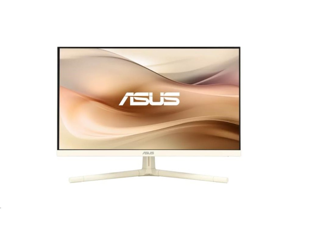 ASUS LCD 23.8" VU249CFE-M Eye Care Gaming, FHD 1920 x 1080 IPS 100Hz Adaptive-Sync USB Type-C 15W PD HDMI, Oat Milk