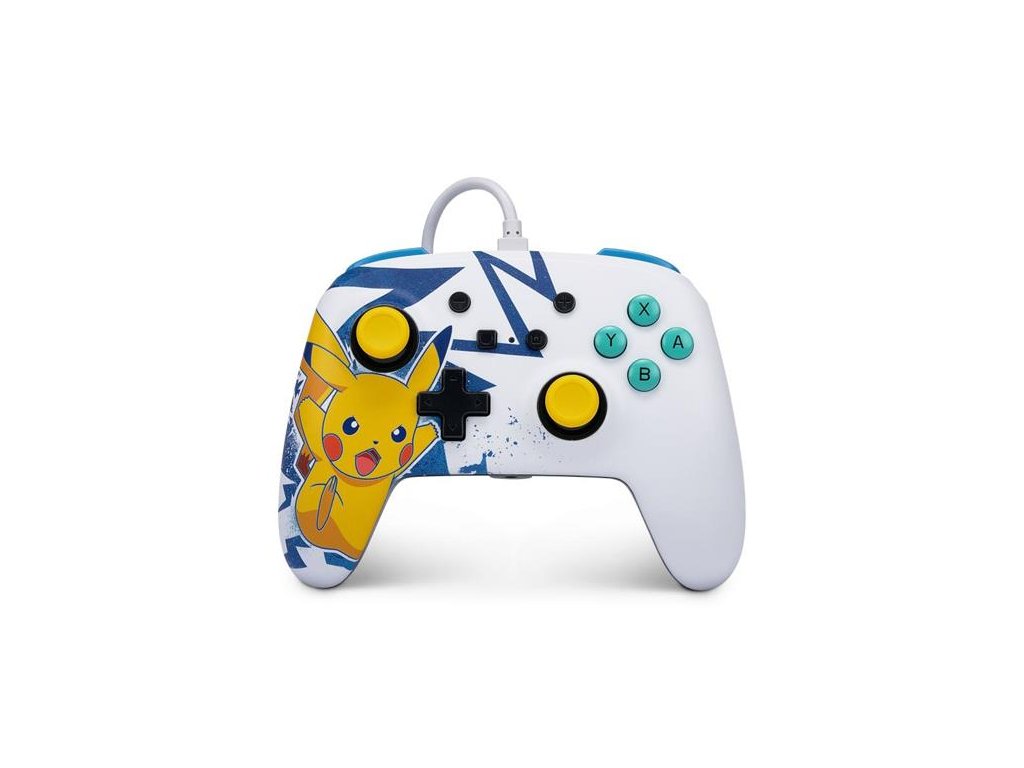PowerA Enhanced Wired Controller for Nintendo Switch - Pikachu High Voltage