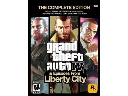 Grand Theft Auto IV - Complete Edition (PC) Rockstar Key