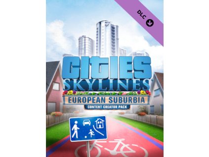 Cities: Skylines - Content Creator Pack: European Suburbia DLC (PC) Steam Key