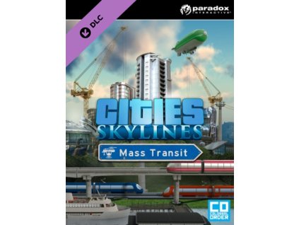 Cities: Skylines - Mass Transit DLC (PC) Steam Key