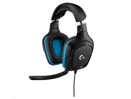 Logitech herní sluchátka G432 7.1 Wired