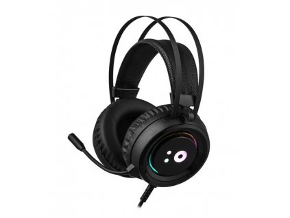 NÖRDIC herný headset s RGB podsvietením