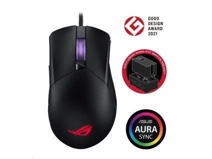 Myš ASUS ROG GLADIUS III (P514), USB, čierna