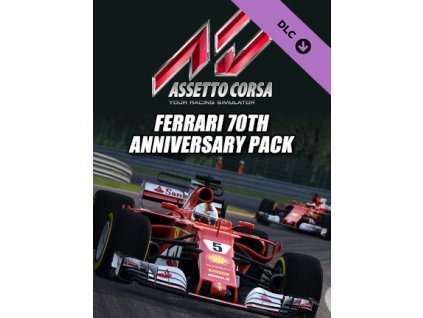 Assetto Corsa - Ferrari 70th Anniversary Pack (PC) Steam Key
