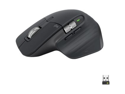 LOGITECH MX Master 3S Performance Wireless herná myš (Farba Graphite)