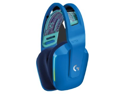 LOGITECH G733 LIGHTSPEED Wireless RGB herný Headset (Farba Blue)