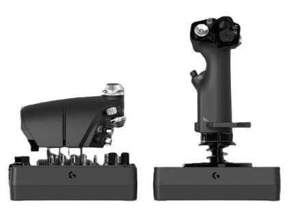 LOGITECH G X56 HOTAS pre hry vo virtuálnej realite a vesmírne simuláce