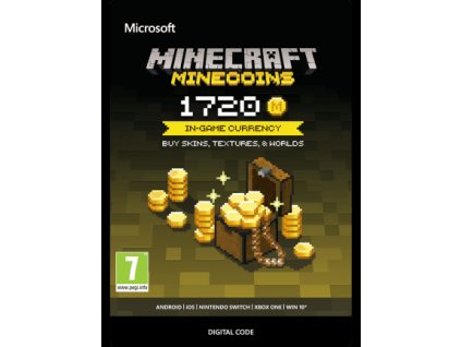 Minecraft: Minecoins Pack - 1 720 Coins XONE Xbox Live Key
