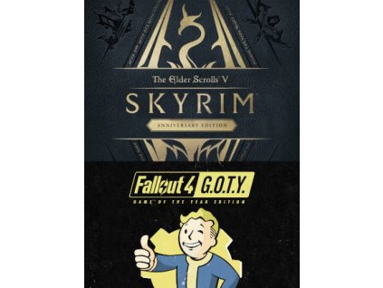 Skyrim Anniversary Edition + Fallout 4 G.O.T.Y Bundle (PC) Steam Key