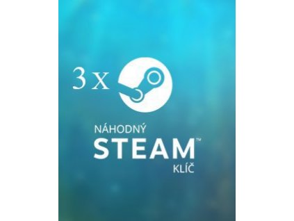 3x Náhodný steam kľúč (PC) Steam Key