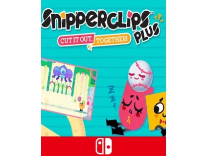 Snipperclips PlusPack Cut it out, together! (SWITCH) Nintendo Key