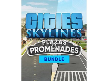 Cities Skylines Plazas & Promenades Bundle DLC (PC) Steam Key
