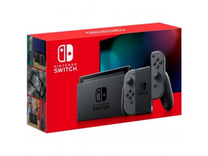 NINTENDO Switch s Joy-Con V2, sivá (NSH003)