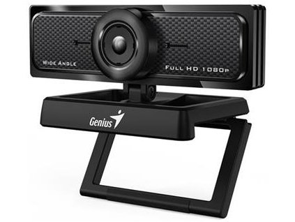 Genius WideCam F100 V2 , Webkamera, Full HD, 1920x1080, mikrofon, otočný držák, USB 2.0, UVC, černá