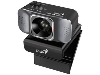 GENIUS webová kamera FaceCam Quiet/ Full HD 1080P, dva mikrofony, USB 2.0, černá