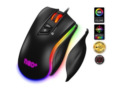 CONNECT IT Neo+, Herná myš, čierna