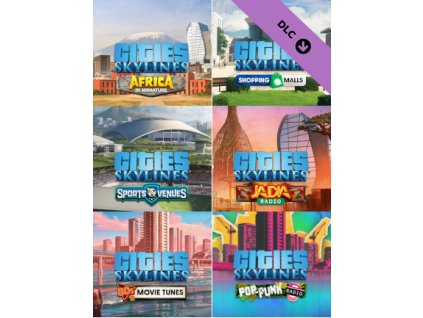 Cities: Skylines - World Tour Bundle 2 DLC (PC) Steam Key