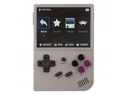 Anbernic RG35xx (GarlicOS, 128GB SD Card) (Grey)