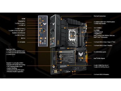 ASUS TUF GAMING B760-PLUS WIFI  základná doska