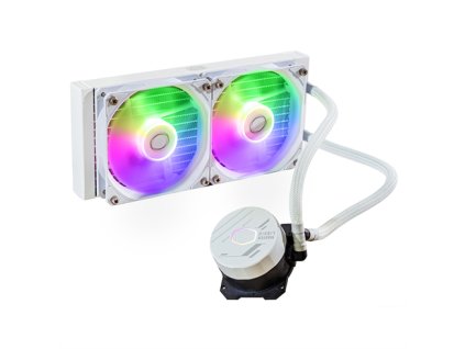 COOLER MASTER Liquid cooler CPU MasterLiquid ML240L Core ARGB V2 White